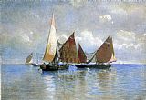 William Stanley Haseltine Venetian Fishing Boats painting